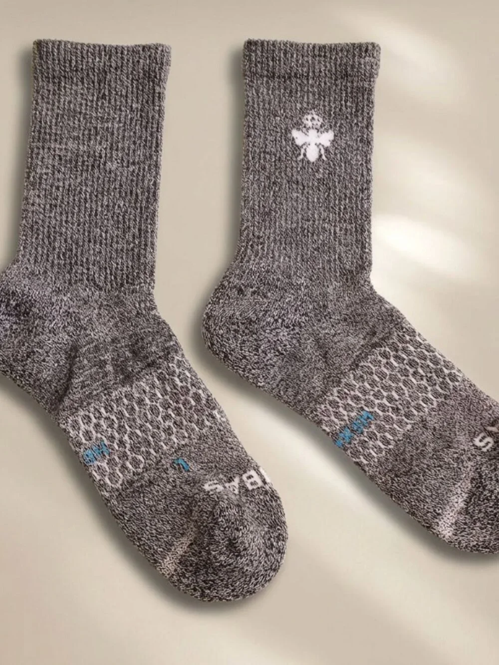 Bombas Calf Socks Gray | Size L